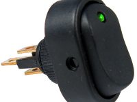 LED - Green Rocker Switch - PTM V5587