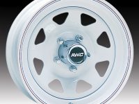 13" White Spoke Wheel - W134545WS